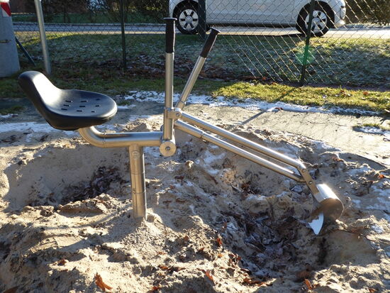 Produktbild Spielplatz Sandbagger aus Edelstahl #5