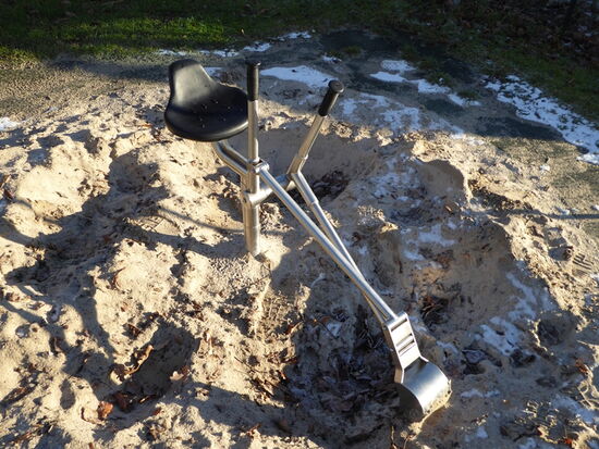 Produktbild Spielplatz Sandbagger aus Edelstahl #3